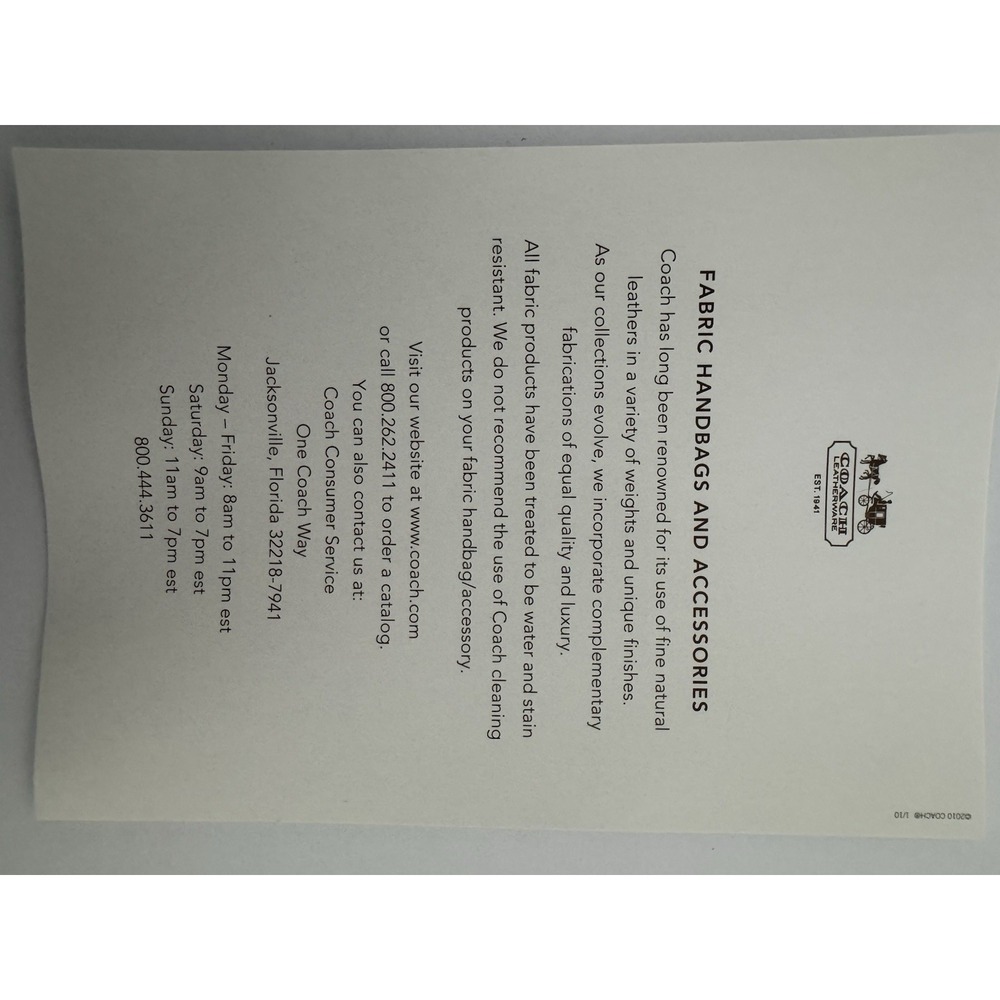 Unique Coach Audrey Canvas Limited Edition Tote bag w/ Jeweled Starfish 17024 - Picture 13 of 15